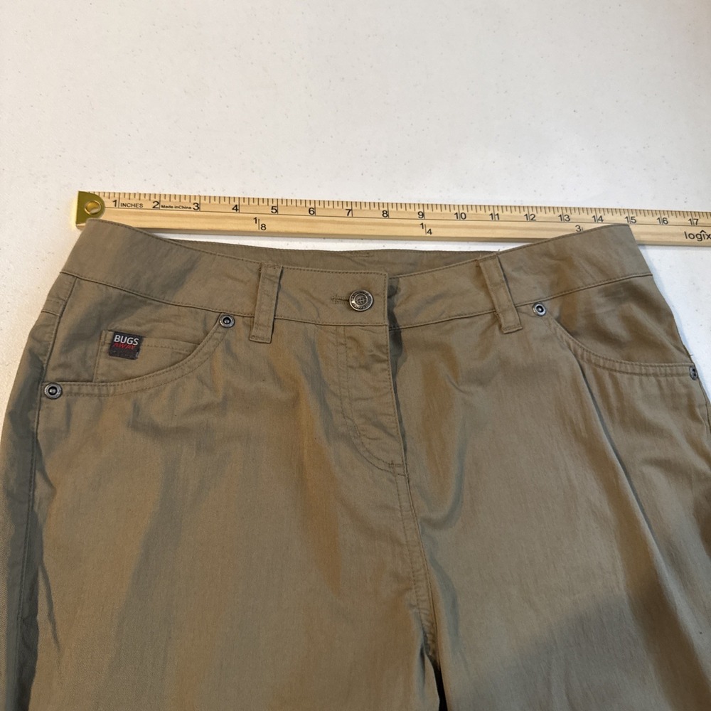 ExOfficio Pants Womens 4 Beige Insect Shield Camp Hiking Travel Bug Away - Picture 6 of 10